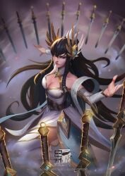 1girls divine_sword_irelia female female_focus female_only immortal_journey_series irelia_xan league_of_legends unstable_anomaly