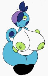 anthro bad_anatomy big_ass big_breasts drizzile fat female female_only huge_ass huge_breasts nintendo nude pokémon_(species) pokemon pokephilia theslashfive unknown_character