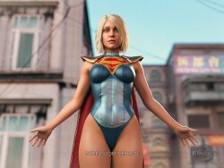 3d ass big_ass big_breasts blonde_hair blonde_hair blue_eyes breasts bubble_butt dc dc_comics injustice_2 kara_danvers kara_zor-el large_breasts looking_pleasured merlynn pleasure_face supergirl thick_ass