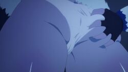 2girls animated ass ass_grab clothing dat_ass edit edited large_ass leviathan_(nanatsu_no_taizai) lucifer_(nanatsu_no_taizai) multiple_girls no_sound panties screencap sin_nanatsu_no_taizai thick_ass thick_thighs thighs video yuri