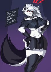 loona (helluva boss) from helluva boss by captain kirb