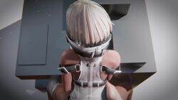 1boy 1girls 3d animated ass breasts female female_focus female_human female_penetrated initial_a jiggling jiggling_ass large_filesize male male/female nier nier_(series) nier_reincarnation nipples no_bra no_panties no_sound noelle_(nier_reincarnation) partially_clothed partially_clothed_female partially_visible_nipples penetration red_eyes sex sex_from_behind shorter_than_30_seconds tagme video white_hair