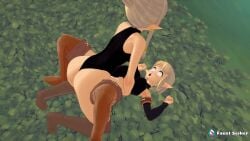 1futa 1girls 3d ahe_gao animated big_penis blonde_hair blowjob bulge cleophee cowgirl_position cum cum_in_pussy cum_inside elf elf_female evangelyne faust_seiker female futa_on_female futanari handjob incest koikatsu leg_lock_fellatio leotard longer_than_30_seconds longer_than_one_minute missionary_position nature outside pleasure_face sisters skin_tight sound submissive tagme vaginal_penetration video wakfu