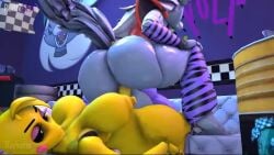 2futas 3d anal anal_sex animated anthro areola areolae ass balls big_ass big_balls big_breasts big_penis breasts five_nights_at_freddy's five_nights_at_freddy's:_security_breach five_nights_at_freddy's_2 fnaf_jumplove fuckgirl futa_on_futa futa_only futanari huge_ass huge_cock nipples rayhuma roxanne_wolf_(fnaf) sex sound tagme toy_chica_(fnaf) video