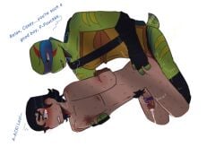 bondage casey_jones casey_jones_(rise_of_the_tmnt) gay gay_sex grabbing_from_behind hairy_male leonardo leonardo_(tmnt) male penis precum rise_of_the_teenage_mutant_ninja_turtles rise_of_the_teenage_mutant_ninja_turtles:_the_movie tearing_up tears teenager_on_teenager tied_up tmnt toys turtle vibrator_on_penis yaoi