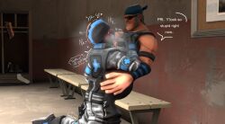 bandana begging big_dom_small_sub blush buzzing classic_heavy classic_medic cross dialogue doctor english_text fully_clothed gay gloves goggles hands_on_chest hands_on_head hands_on_hips helmet looking_at_partner looking_pleasured looking_up medic no_visible_genitalia nurse older_male on_knees respirator sfm sitting source_filmmaker steam steamy_breath team_fortress_2 team_fortress_classic tremble_spikes trembling vibrator_under_clothes yaoi younger_male