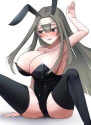 1girls actancyaga bunnysuit duel_monster exosister_irene exosisters nun yu-gi-oh!