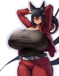 1girls arms_behind_head big_breasts big_thighs breasts busty clothed clothed_female curvy donkey20210401 female female_only giant_breasts gigantic_breasts huge_breasts huge_thighs large_breasts large_thighs massive_breasts thick_thighs thighs voluptuous