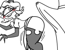 niffty from hazbin hotel by unknown artist