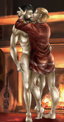 anders_(dragon_age) clothed_on_nude dragon_age dragon_age_2 hawke male multiple_males tagme yaoi