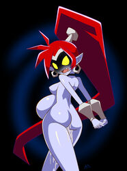 andersonicth nega-shantae pregnant red_hair shantae yellow_eyes