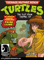 akabur april_o'neil april_o'neil_(tmnt_1987) comic female human irma_langinstein male michelangelo prostitution straight teenage_mutant_ninja_turtles tmnt_1987