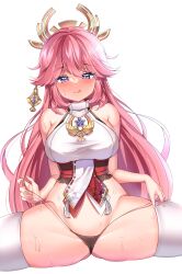 yae miko from genshin impact by designori