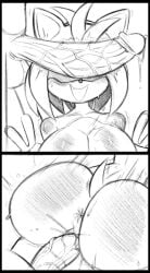 alternate_breast_size amy_rose anthro asshole big_breasts breasts cant_see_the_haters cock cock_over_eyes large_breasts pencil_(artwork) penis_awe pussy sex snesti snesti09 sonic_(series) sonic_the_hedgehog_(series) straight sweat sweating vaginal_penetration