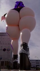 1girls 3d 3d_model ass ass_focus big_ass big_thighs bottom_heavy bottom_view bubble_butt city emiliafert enormous_ass enormous_thighs fat_ass giantess giantess_growth gigantic_ass gigantic_thighs goddessemi gotic huge_ass huge_breasts huge_thighs low_view mature mature_body mature_figure mature_woman milf mommy round_ass tall_female tall_girl taller_female taller_girl thick thick_ass thick_thighs thigh_focus thighs under_view voluptuous voluptuous_female wide_hips