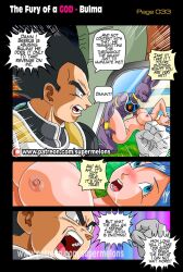 1girls 2boys anthro anthro_on_human anus ass balls beerus blue_eyes blue_hair blush breasts bulma_briefs cheating cheating_wife comic comic_page crying cuckold curvy dialogue domination dragon_ball dragon_ball_super drooling english_text erection female furry highres large_breasts large_penis lying lying_on_back male maledom medium_breasts missionary_position netorare nipples ntr nude on_ground open_mouth page_33 penetration penis purple_skin pussy pussy_juice recording saliva secretly_loves_it sex shocked short_hair speech_bubble straight super_melons tears testicles text the_fury_of_a_god_(supermelons) thick_thighs thighs vaginal_penetration vegeta watching wide_eyed