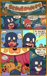 2023 abuse ass bara brawl_stars buster_(brawl_stars) comic dialogue el_primo_(brawl_stars) gay halloween homosexual male/male male_only nahu600 penny_(brawl_stars) pumpkin spanish_dialogue spanish_text spike_(brawl_stars) text tick_(brawl_stars) translation_request video_games