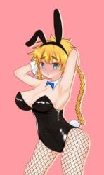 1girls blonde_hair bunny_girl bunnysuit original satsuki satsuki-chan-kun-san-sama virtual_youtuber