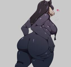 anthro big_ass big_breasts breasts canine furry mal0 nipples scp-1471 scp-1471-a scp_foundation thick_thighs veskorart