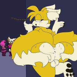 absurd_res anal anal_sex anus ass backsack balls chibitay disembodied_penis femboy genitals hi_res imminent_sex male pawpads paws penetration penis presenting presenting_hindquarters sega sonic_(series) sonic_the_hedgehog sonic_the_hedgehog_(series) spread_butt spreading tails