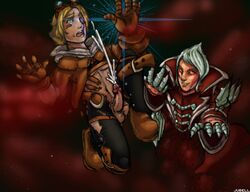 2boys ezreal gay jubell league_of_legends male male/male male_only tagme vladimir_(league_of_legends) yaoi