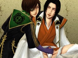 kanetsugu_naoe male_only masamune_date sengoku_musou tagme