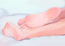 ankles blush feet feet_focus feet_only foot_fetish foot_focus hi_res mochizuki_ao original original_character perfect_feet pink_skin red_skin soles toes