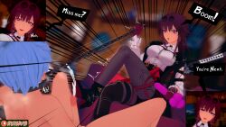 3d caelus_(honkai:_star_rail) dildo femdom footjob honkai:_star_rail kafka_(honkai:_star_rail) koikatsu restrained ruinvs