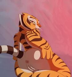 furry_female furry_tail kung_fu_panda master_tigress tigress