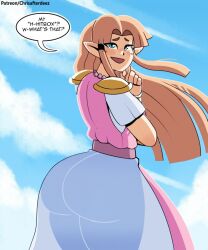 1girls 2023 a_link_between_worlds ass bangs blonde_hair bottom_heavy breasts clothed clothing edit elf female female_only flowing_hair fully_clothed hi_res higher_resolution_duplicate huge_ass humanoid light_skin long_hair nintendo princess_zelda solo standing super_smash_bros. super_smash_bros._ultimate tagme the_legend_of_zelda thegreyzen thehornyzen thick_thighs translucent wide_hips zelda_(a_link_between_worlds)