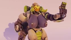 3d 3d_(artwork) 3d_animation animated big_breasts breast_expansion expansion looking_at_viewer omnic orisa overwatch robot robot_girl snips456 snips456fur sound spanish spanish_dialogue spanish_voice_acting tagme talking_to_viewer video video_games voice_acted