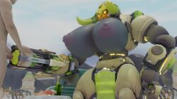 3d animated dicksucking_machine female human human_on_robot human_penetrating light-skinned_male male masturbating masturbation omnic orisa overwatch robot robot_girl snips456 snips456fur sound tagme video video_games weird