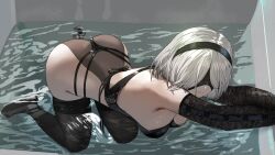 yorha 2b from nier (series) by lilin (pixiv 25958194)