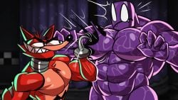 brewer edit el_benon five_nights_at_freddy's fox foxy_(fnaf) gay hook hook_hand mache male male_only marvel meme movie original original_artwork original_character purple_body purple_skin scottgames smile suit tagme thick_thighs venom_(2018) venom_(marvel) video_game_character video_game_reference video_games white_eyes youtube youtube_hispanic youtuber_boy