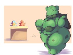 anthro bbw bulbasaur charmander chubby_female female_furry giant_ass green_body huge_breasts large_breasts lightmizano older_female pokemon slightly_chubby squirtle stevest58244496 tagme thick_thighs voluptuous_female wide_hips