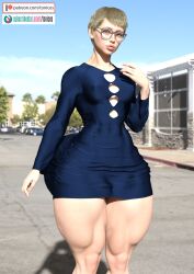 1girls 3d amy_(tonices) ass big_ass big_thighs breasts chest curvaceous curvy curvy_figure fat_ass female female_focus hips hourglass_figure huge_ass huge_breasts huge_thighs large_ass large_breasts large_thighs legs light-skinned_female light_skin lips mature mature_female original original_character slim_waist straight thick thick_hips thick_legs thick_thighs thighs tonices voluptuous voluptuous_female waist wide_ass wide_hips wide_thighs