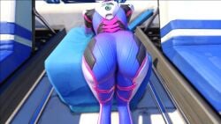 1girls 3d 3d_(artwork) activision anus asian asian_female ass ass_focus big_ass blizzard_entertainment clothing d.va defeated defeated_heroine female female_only hana_song korean_female official_art overwatch overwatch_2 screencap tapem8