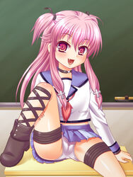 angel_beats! pink_hair tagme yui_(angel_beats!)