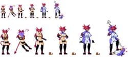 casetermk disgaea etna female prinny transformation transparent_background