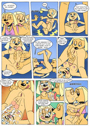 brandy_&_mr_whiskers brandy_harrington clothing comic darkyamatoman disney disney_channel futanari handjob herm intersex nipples tagme toon_disney