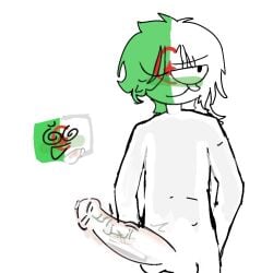 algeria_(countryhumans) algerian arab_male arabian countryhumans huge_cock male_only solo_male white_penis white_skin