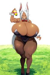 ai_generated big_breasts breasts easter easter_egg female goldencum34 huge_breasts massive_breasts mirko miruko my_hero_academia rumi_usagiyama thick_thighs wide_hips