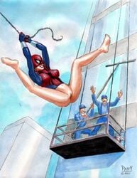 marvel may_parker mayday_parker mc2 sean_patty spider-girl spider-man_(series)