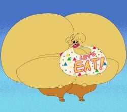 animatronic anthro ass avian big_ass big_breasts breasts bubble_butt chicken cleavage colossal_ass enormous_ass female female_focus female_only five_nights_at_freddy's gigantic_ass huge_ass huge_breasts huge_thighs huge_toy_chica hyper hyper_ass hyper_breasts large_ass large_breasts looking_at_viewer massive_ass meat_wall_(body_type) sharp_teeth thick_thighs thunder_thighs toy_chica_(fnaf) user3345 voluptuous wide_hips