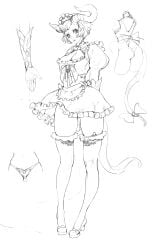 demon_girl jeffr maid skirt