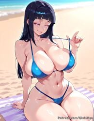 hyuuga hinata from naruto by kinkimya