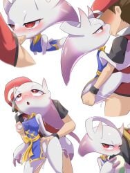 <3_eyes 1boy 1girls absurd_res anthro anthro_penetrated areola athletic_female biped blush breast_fondling breast_play breasts carrying carrying_partner clothing duo egg erection female female_penetrated fondling from_behind_position genitals hand_on_breast heart hi_res holowear_(pokemon) human human_on_anthro human_penetrating human_penetrating_anthro interspecies kissing kissing_while_penetrated legendary_pokemon light-skinned_male male male/female male_human/female_pokemon male_penetrating male_penetrating_female mammal martial_arts_style_mewtwo mega_evolution mega_mewtwo mega_mewtwo_y mewtwo nintendo nipple_outline nipples oral oral_penetration oral_sex partially_clothed penetration penis pokémon_(species) pokemon pokemon_(species) pokemon_unite pokephilia purple_body red_(pokemon) red_eyes sex standing standing_sex vaginal_penetration white_body zerokun135