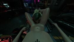 3d ciri cyberpunk_2077 female judy_alvarez nude simsxxx3d the_witcher_(series) the_witcher_3:_wild_hunt white_hair yuri