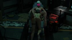 3d ciri cyberpunk_2077 female judy_alvarez nude simsxxx3d the_witcher_(series) the_witcher_3:_wild_hunt white_hair yuri