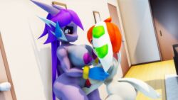 anthro aquatic_dragon breastfeeding canine dragon female female_protagonist freedom_planet freedom_planet_2 milla_basset nude nude_female sahanovazamat sash_lilac sucking_nipples video_games water_dragon yuri